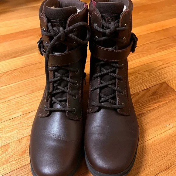 UGG Lace Up Boots - Picture 1 of 3
